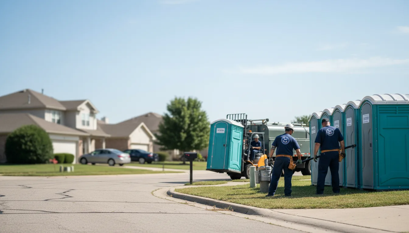 Porta Potty Rental in El Dorado, KS near me